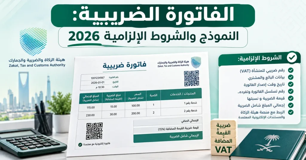 فاتورة الضريبية